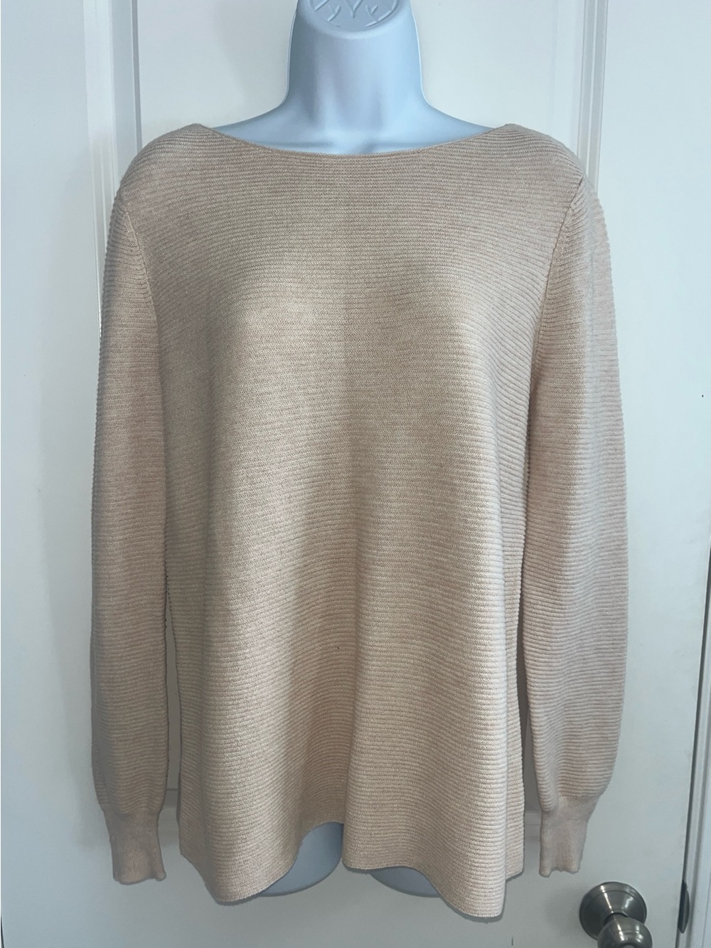 Staccato Ribbed Knit Sweater